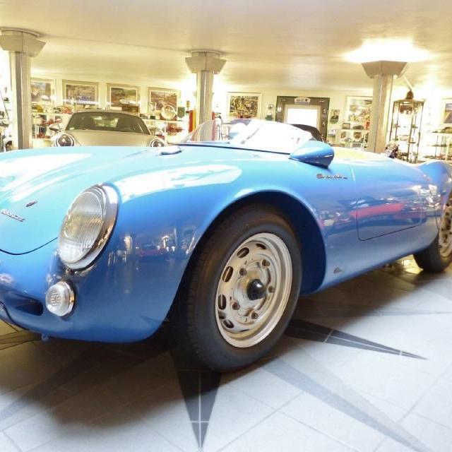 Porsche 550 Spider (James Dean) blau